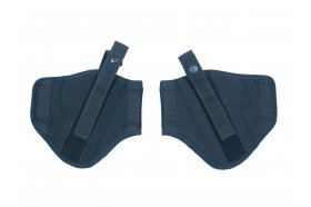 Left-side and right-side pistol holster for inner and outer wearing
