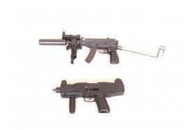 Submachine gun UZI + S61