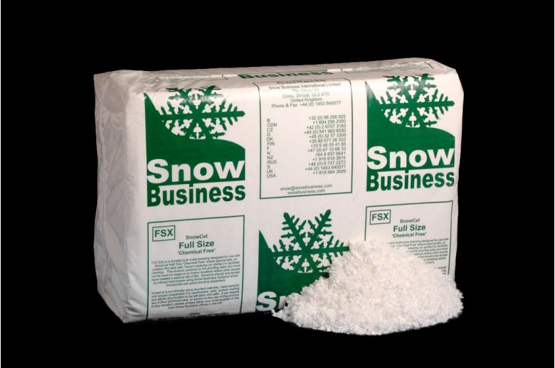 Papírový sníh Full Size (exterier)