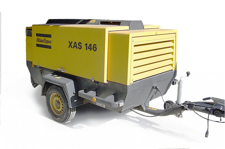 Road Diesel Engine Compressor Atlas Copco