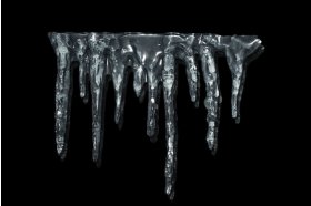 Icicles 2D - medium