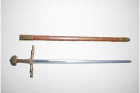 Meč zdobený