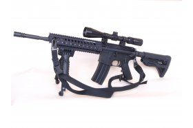 Rifle M4 tripod 2