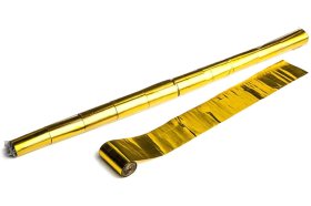 Metalic streamers 10m x 5 cm - gold